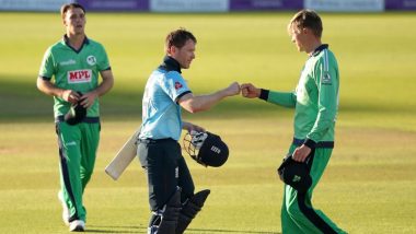 ENG vs IRE 2020: Fist Bump Replaces Post-Game Handshakes As ODI Cricket Resumes