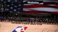 NBA Players Take a Knee in Support of Black Lives Matter Movement As League Restarts in Florida