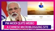 PM Narendra Modi Quits Weibo, Deletes All Posts & Profile Picture From Chinese Microblogging Site