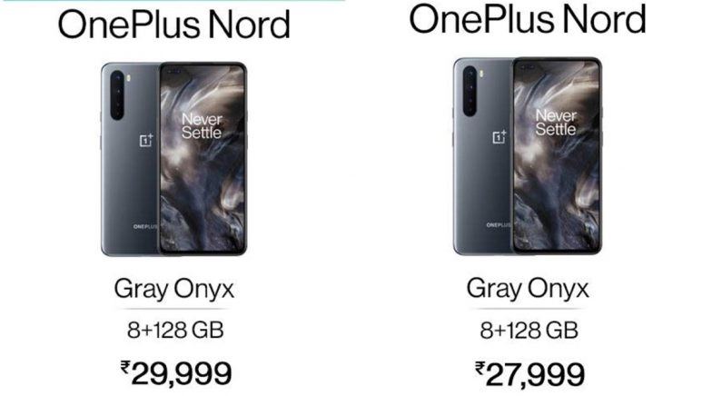 Amazon Wrongly Lists OnePlus Nord 8GB Variant At Rs 29,999 During Pre-Bookings
