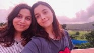 Alia Bhatt Enjoys a Pink Sunset and Cool Breeze With Sister Shaheen Bhatt in a Beautifully Calming Click! (View Post)