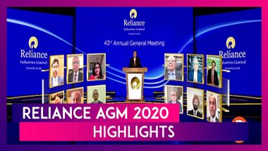 Reliance AGM 2020 Highlights: JioGlass, 5G, Google Investment Among Mukesh Ambani's Major Announcements