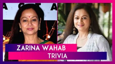 Zarina Wahab Birthday Special: 5 Lesser Known Facts About The Veteran Actress You Aren't Aware Of