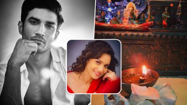 RIP Sushant Singh Rajput: Ankita Lokhande Remembers Late Actor a Month After His Demise, Lights a Lamp