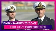 Tribunal Rules India Can&rsquo;t Prosecute Italian Marines In 2012 Fishermen Killing Case Due To Immunity