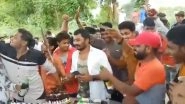BJP Leader Celebrates Birthday With Booze in Dry State Gujarat's Mahisagar District Amid COVID-19, Watch Video