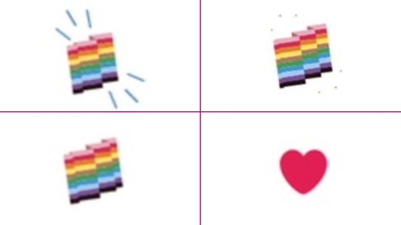 #AlwaysProud Trends Online After Twitter Adds LGBTQ+ Rainbow Pride Flag Reaction to Its ‘Like Button,’ Netizens Are Loving It!