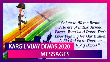 Kargil Vijay Diwas 2020 Messages in Hindi: Images & Quotes to Remember the Brave Martyrs on July 26