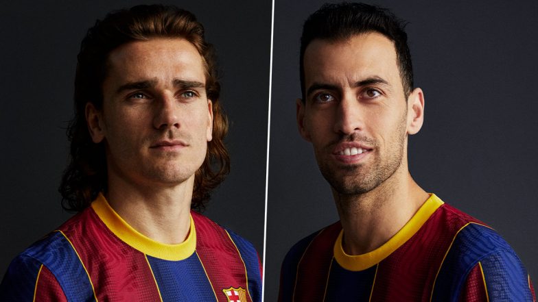 Barcelona New Home Kit for 2020–21 Unveiled, Fans Reminisce About 2010–11 Treble Winning Season (See Pics)