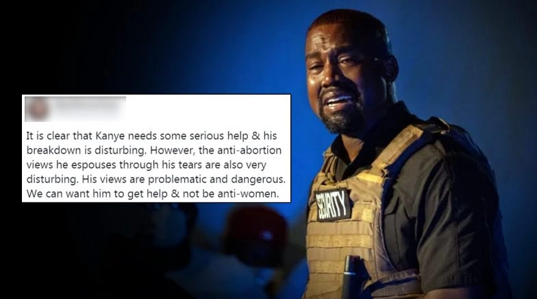 Netizens Urge Kanye West to Seek Help After His Anti-Abortion Meltdown and Revelation About Kim K