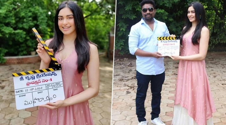 Adah Sharma Signs Yet Another Telugu Movie, Actress Announces the News on Instagram (View Post)