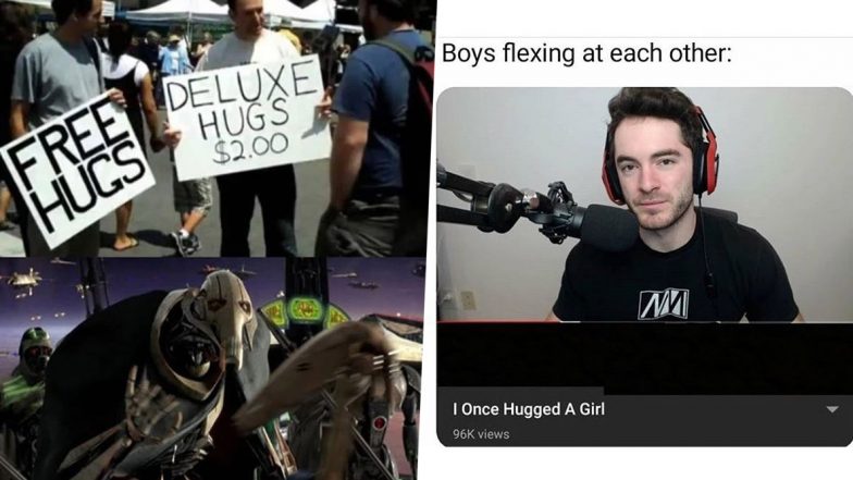 International Free Hugs Day 2020 Funny Memes & Jokes: Can't Hug Your Loved Ones Amid Pandemic? Do the Next Best Thing and Make Them Laugh with These Hilarious Posts