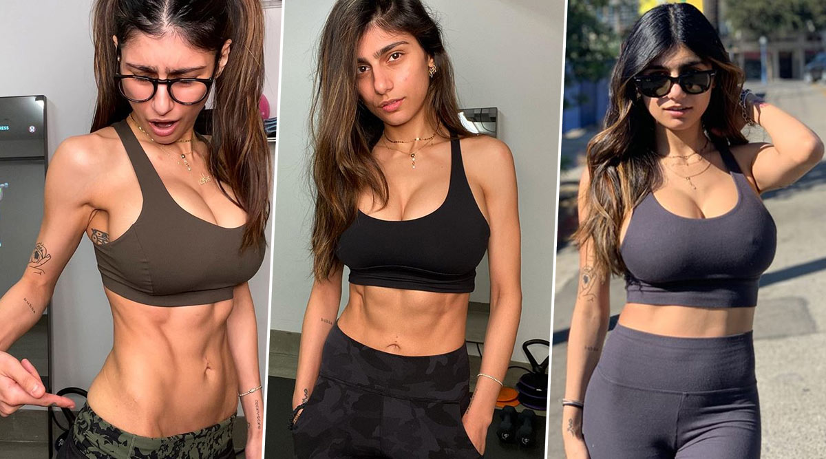 Mia Khalifa has spent hours sweating in the gym for the enviably sexy body ...