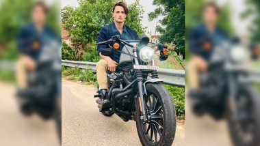 Bigg Boss 13 Fame Asim Riaz Looks Dapper as He Poses On a Bike (View Pic)