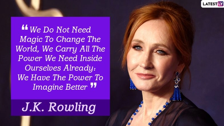 JK Rowling Birthday: Here's Looking At the Harry Potter Author's Inspirational Quotes (View Pics)