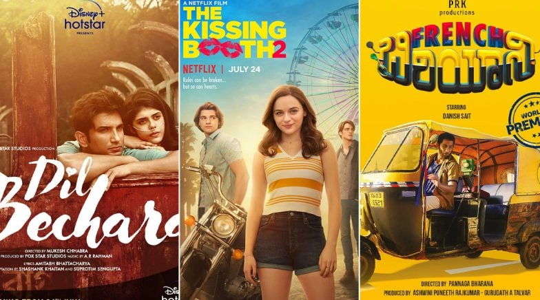 OTT Releases of the Week: Dil Bechara, The Kissing Booth 2, French Biryani and More