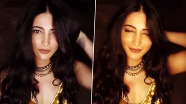 Shruti Haasan Enjoys Her Midweek Post Retrograde Party in Some Style (Watch Video)