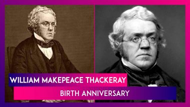 William Makepeace Thackeray Birth Anniversary: Facts About Indian-Born English Novelist