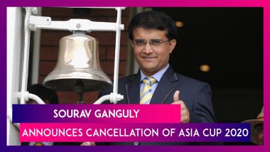 Asia Cup 2020 Cancelled Amid Coronavirus Pandemic, Claims BCCI President Sourav Ganguly