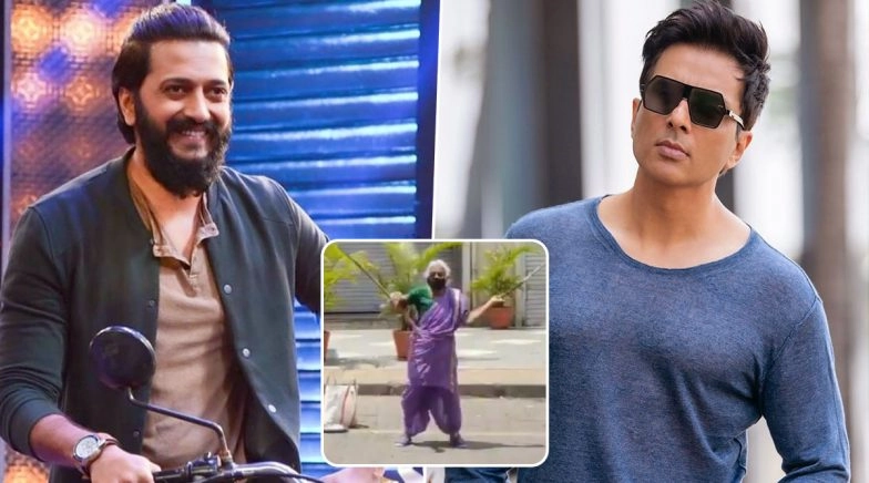 Riteish Deshmukh Shares Viral Video of Pune’s Warrior Aaaji; Sonu Sood Wants to Support Her