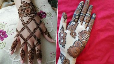 Bakrid Latest Mehndi Designs From Arabic Pakistani To Rajasthani Vine Style Quick Easy Mehandi Pattern Images And Video Tutorials For Eid Al Adha Latestly