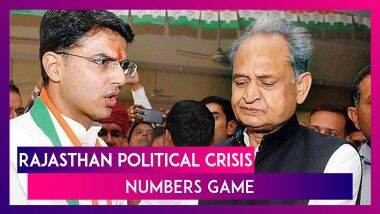 Rajasthan Political Crisis: How Numbers Are Stacked Up in Gehlot vs Pilot Battle