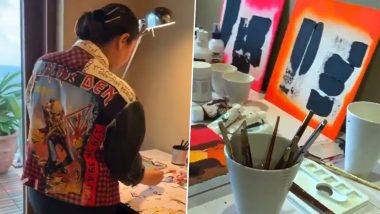 Gauri Khan Is Using Her Quarantine Time to Work; Shares Some of Her Artwork on Upcoming Projects (Watch Video)