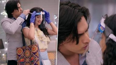 Yeh Rishta Kya Kehlata Hai Stars Mohnsin Khan and Shivangi Joshi Show Fans How Lockdown Romance Looks Like! (Watch Videos)