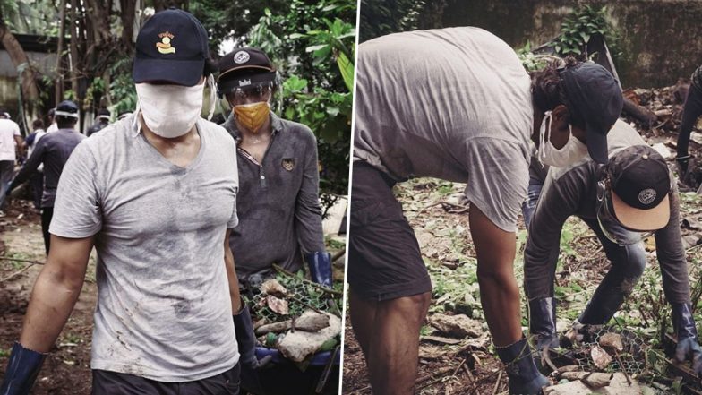 Randeep Hooda Joins BMC and Mumbai Police to Clean Up Versova Police Station, Asks Fans to 'Do The Needful For Nation or Planet' in an Inspiring Post! 