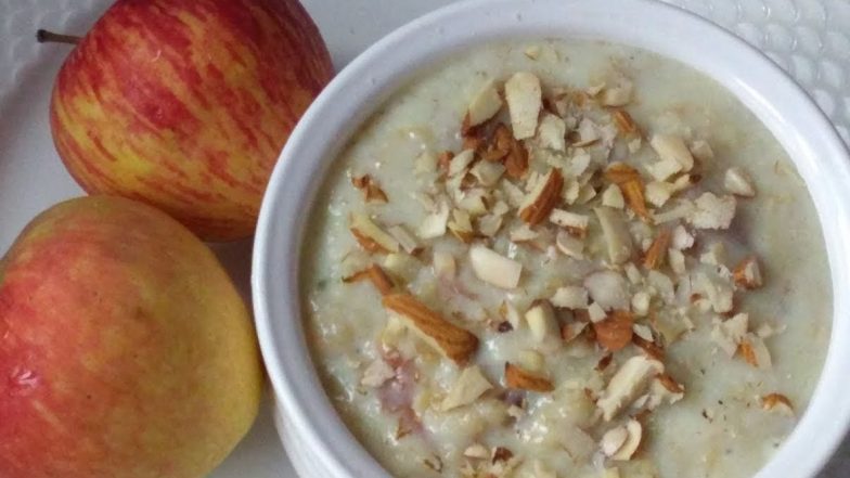Healthy Apple Rabdi: Here’s A Healthy Recipe of This Dessert to Enjoy It Guilt-Free (Watch Video)