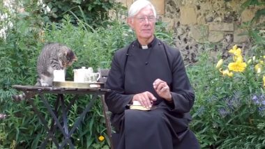 Tiger, the Cat, Steals the Thunder From UK’s Dean of Canterbury by ‘Paw-Dipping’ in Jug of Milk During Virtual Prayer Service, Hilarious Video Goes Viral