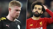 Manchester City vs Liverpool, Premier League 2019&ndash;20: Kevin De Bruyne, Mo Salah and Other Players to Watch Out in MCI vs LIV Football Match