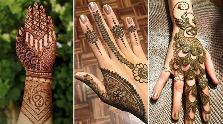 Bakrid Latest Mehndi Designs Celebrate Eid Al Adha With These Easy Mehandi Patterns From Arabic To Indian Bracelet Vine Style Front Back Hand Images And Video Tutorials Latestly