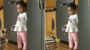 Little Girl Pretends to Be Asleep After She Was Caught Stealing Snacks, Adorable Viral Video Will Make You Go &lsquo;Aww&rsquo;!