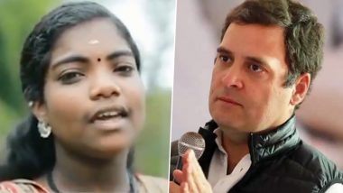 Rahul Gandhi Shares a Melodious Video of Kerala Singer, Renuka; Hopes Her Natural Talent Will Take Her to Greater Heights