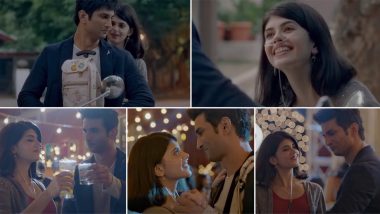 Taare Ginn Song From Dil Bechara: Sushant Singh Rajput and Sanjana Sanghi's Charming Romance Will Remind You of Your First Love (Watch Video)