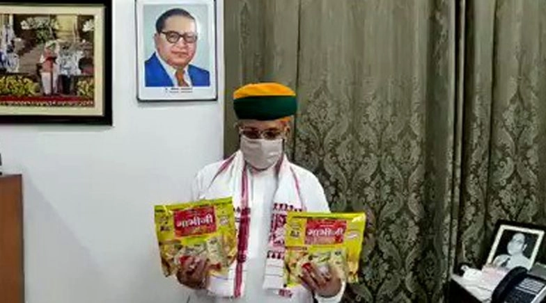 Arjun Ram Meghwal, Union Minister, Launches 'Papad', Claims 'It Can Be Helpful in Fighting COVID'
