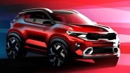 Kia Sonet Sub Compact SUV World Premiere Today in India, Watch Live Streaming of Sonet's India Debut Event Here