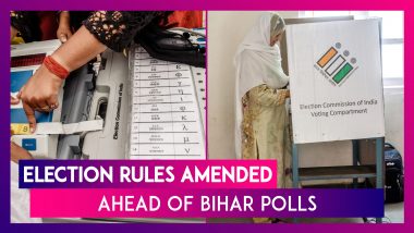 Election Rules Amended Before Bihar Polls, Voters Aged 65+ Or Hit By COVID-19 Can Use Postal Ballot