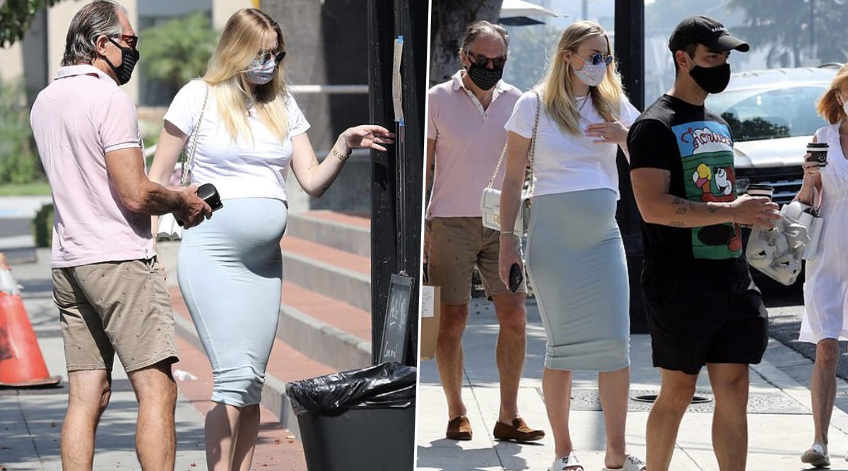 Sophie Turner Puts Her Spin on Maternity-Chic Style With Louis