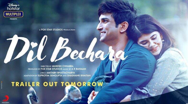 Sushant Singh Rajput's Movie Dil Bechara's Trailer To Release on 6 July ...