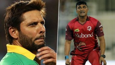 CPL 2020 Draft: No Takers for Shahid Afridi, Pravin Tambe Picked Up by Trinbago Knight Riders for Upcoming Caribbean Premier League Season