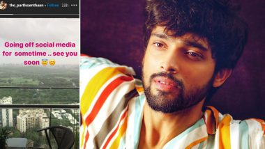 Kasautii Zindagii Kay 2's Parth Samthaan Announces Break From Social Media After Revealing He Battled Depression (View Post)