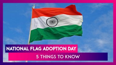 National Flag Adoption Day 2020: 5 Things to Know About The Adoption of Tricolour as Flag of India