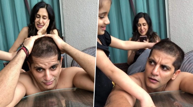Karanvir Bohra Is Not Happy About His ‘Aatmanirbhar’ Hair Cut, Reveals How His Daughters Reacted 