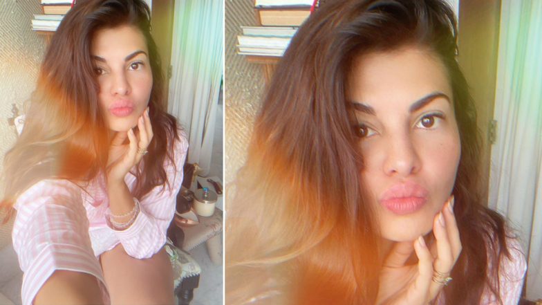 Jacqueline Fernandez Shares Her Supercute Monsoon Selfie (View Pic)