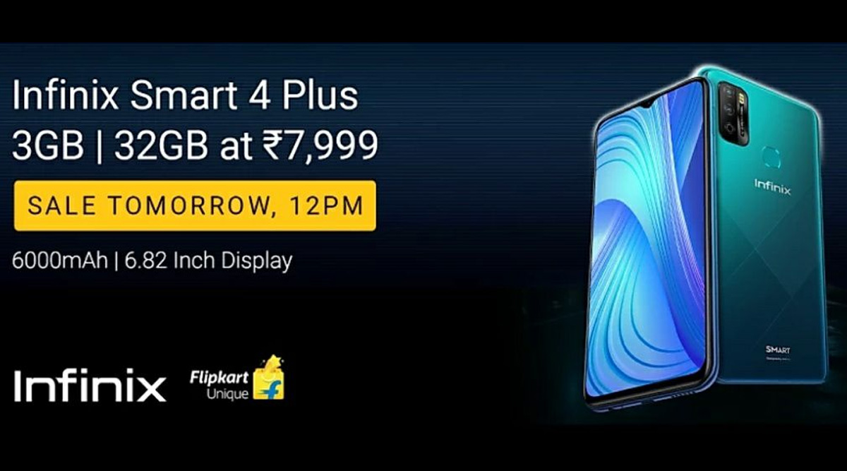 infinix smart 4 flipkart