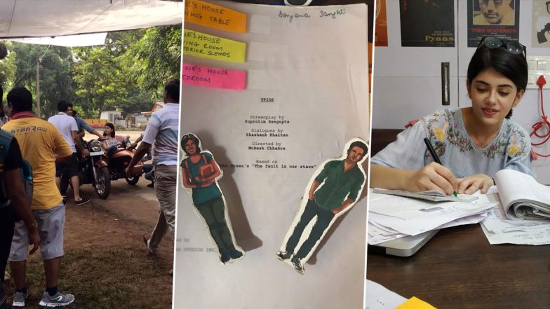 Dil Bechara: Sanjana Sanghi Shares Her BTS Moments With Sushant Singh Rajput With a Heartfelt Note (View Pics)