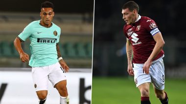 Inter Milan vs Torino, Serie A 2019-20: Lautaro Martinez, Andrea Belotti and Other Players to Watch Out in INT vs TOR Football Match