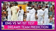 England vs West Indies Dream11 Team Prediction, 1st Test 2020: Tips To Pick Best Playing XI
